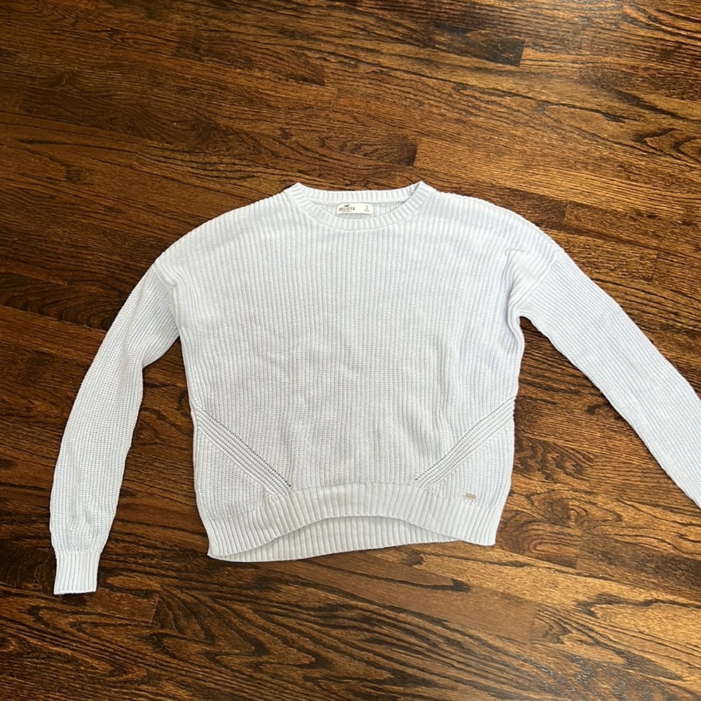 Hollister Baby Blue Sweater, Size Small